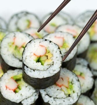 Rollo de sushi basico