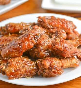 alitas de pollo coreanas